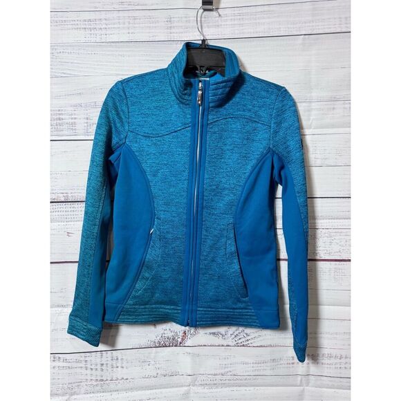 Descente women fleece‎ jacket size 6 - Picture 1 of 10